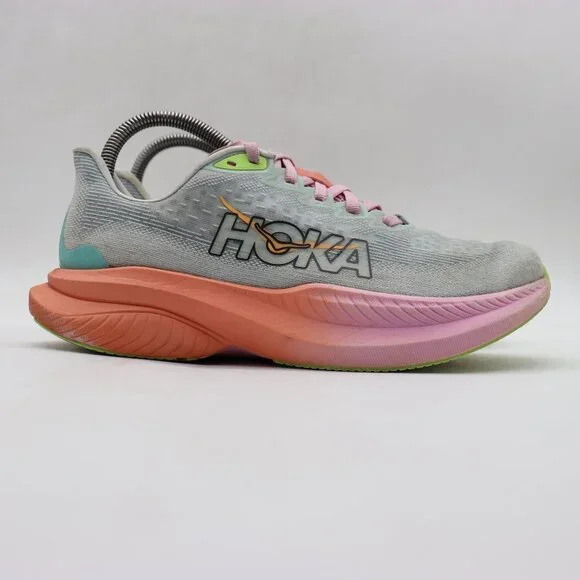 Hoka One One Mach 6 Women's Size 7.5 B Illusion Dusk Running Shoes 1147810 ISK - Picture 1 of 11